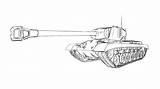 Draw Patton M46 Shading Running Gear Few Added Details sketch template