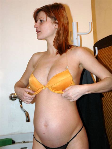 pregnant girl body check and gyno exam in hospital