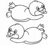 Sliding Coloring Penguins Penguin Pages Bulletin Board Designlooter Boards 17kb 567px Choose sketch template