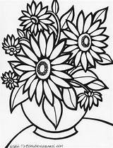 Coloring Pages Hard Flowers Clipartmag Kids Draw sketch template