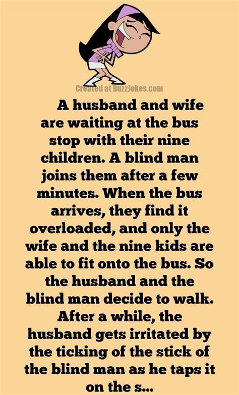 Funny Jokes Stories For Adults Man Avoids His Wife Funny Joke