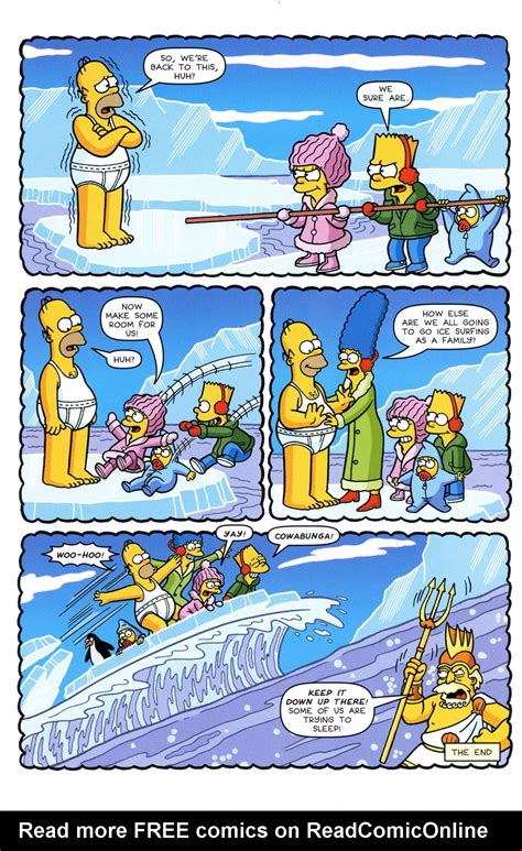 Read Online The Simpsons Winter Wingding Comic Issue 10