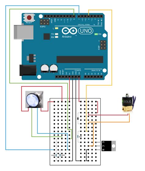 electronic arduino    breadboard circuit diagram