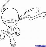 Ninja Coloring Pages Kids Drawing Cute Cool Easy Cartoon Drawings Print Draw Color Step Colouring Printable Sheets Things Paintingvalley Getdrawings sketch template
