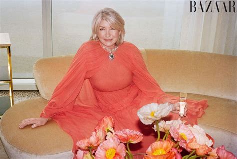 Martha Stewart Wears High Fashion For Harper S Bazaar March 2021 Issue