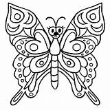 Butterfly Coloring Pages Butterflies Drawing Cute Easy Colour Sheets Colouring Color Kids Simple Beautiful Drawings Printable Clipart Line Flower Wallpaper sketch template