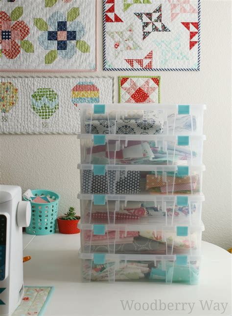 woodberry  quilt project storage solution