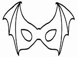 Batman Mask Coloring Getcolorings sketch template