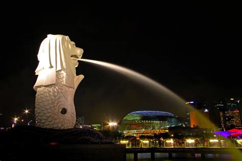 Sejarah Patung Merlion Di Singapura Travel Singapura