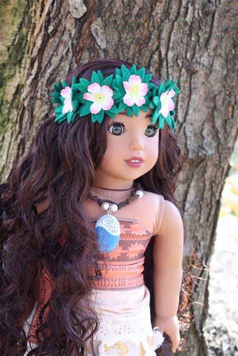 custom american girl doll moana moana comes to you with a brand new