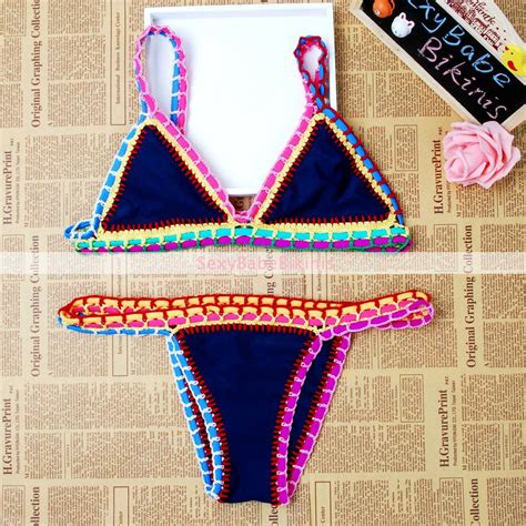 trendy push up big bowknot striped halter bikini set 2016 beach