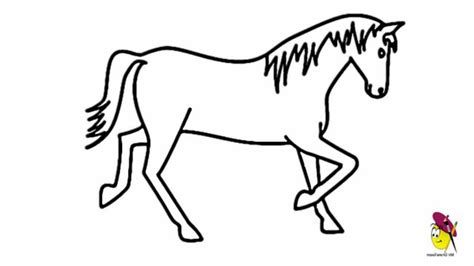 simple horse drawing drawing clipart  clipart