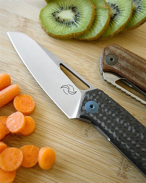kitchen edc    liong mah kuf folding knife fixed blade