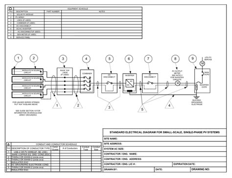 standard electrical diagram  small