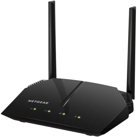 netgear ac smart wifi router  external antennas black  nas