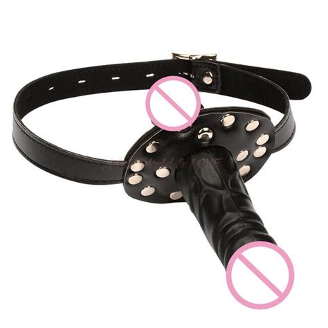 New Product Double Ended Dildo Gag Mouth Gag Dildo Harness Head Strap