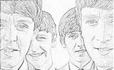 Beatles Coloring Pages Filminspector Downloadable Helped Produced Records Martin George Classic Them Their Make sketch template