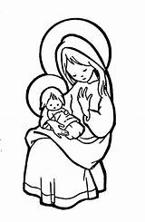 Virgen Nazareth María Embarazada Colorare Pazenlatormenta Pondered Ruega Nosotros Disegno Virgem Imagui Hail sketch template