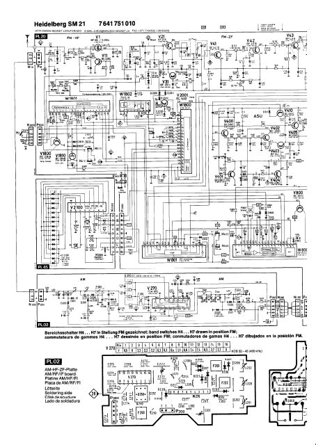 blaupunkt autoradio heidelberg sm schematics electronic service manuals