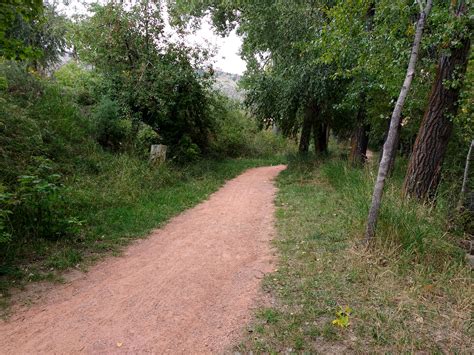 dirt path  wooded area picture  photograph  public