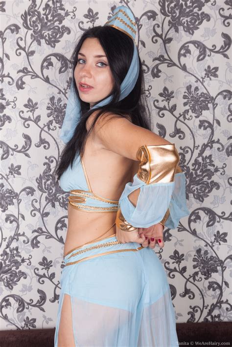 tanita strips naked in her belly dancer uniform