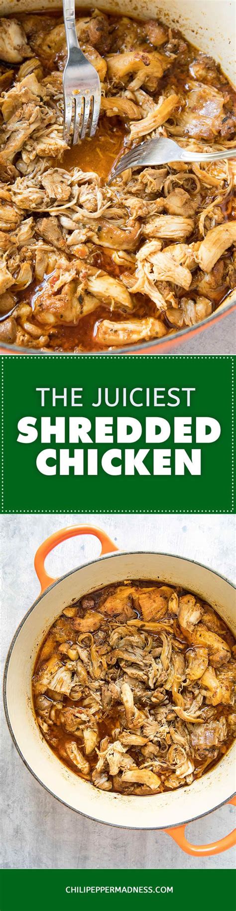 shredded chicken recipes ideas  pinterest
