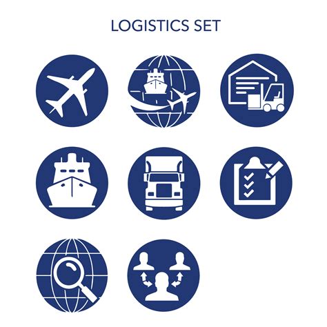 Logistics Icon Set On Behance