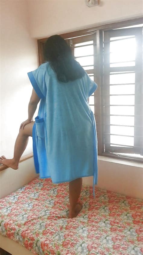 sexy indian aunty angel in blue nighty 12 pics xhamster