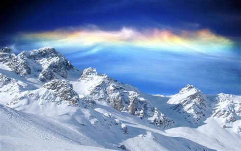neige les alpes arts  voyages