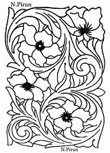 Leather Tooling Patterns Carving Tooled Floral Pattern Stamps Designs Purse Drawings Custom Gifts Craft Find искусство Working кожаное кожаные доску sketch template
