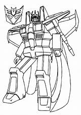 Transformers Coloring Pages Print Easy Tulamama sketch template