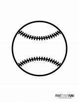 Baseball Mitts Bats Hats Printcolorfun sketch template
