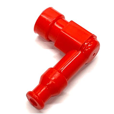 universal silicone  degree spark plug boot red denny cycles llc