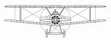 Sopwith Camel Front Lineart Airplane Plane Furniture Line Encyclopedia Drawing Ww1 Save sketch template