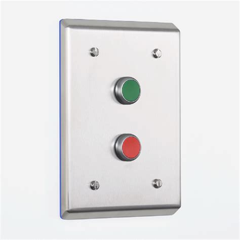 flush mounted pharma push button enclosure  stop start switches  electrix international