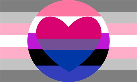 demigirl genderfluid bisexual combo flag by pride flags on deviantart
