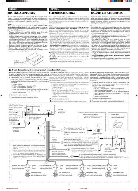 jvc kd  wiring diagram wiring diagram