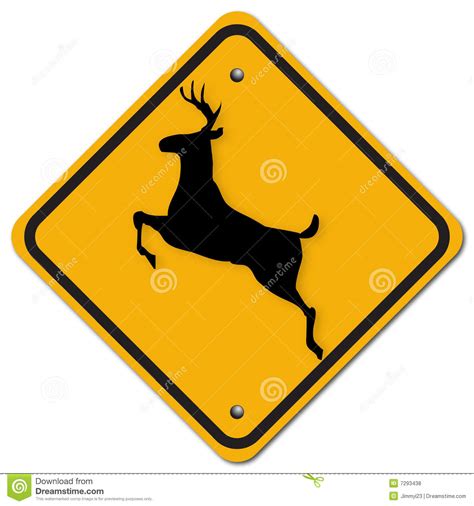 deer sign stock illustration illustration  camping