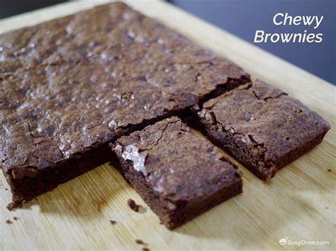Chewy Brownies America S Test Kitchen Chewy Brownies Recipe Brownie