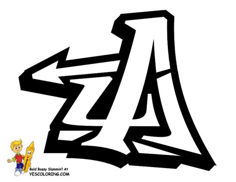 poovey blog graffiti letter a
