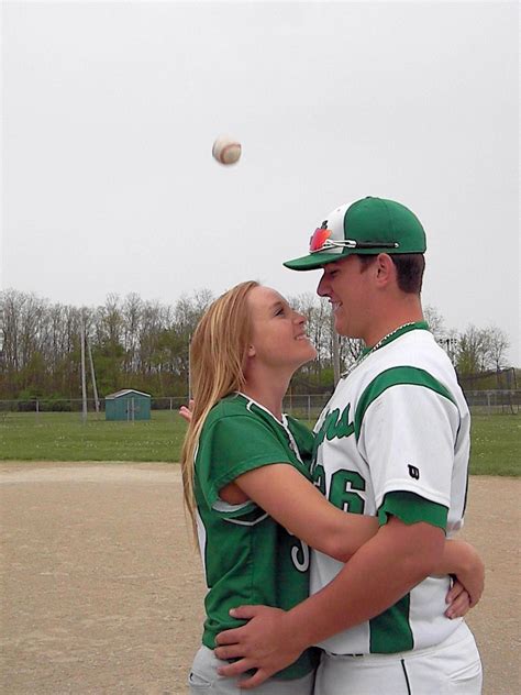 Pin On Sports Baseball Softball Couples Picture Ideas