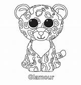 Coloring Beanie Boo Pages Ty Boos Magic Party Glamour Bamboo Printable Print Sheets Leopard Coloringtop Cat Colouring Birthday Kleurplaten Kids sketch template