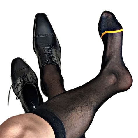 Sexy Calf Short Socks Pantyhose Sheer Socks Nylon Fetish Porn Star