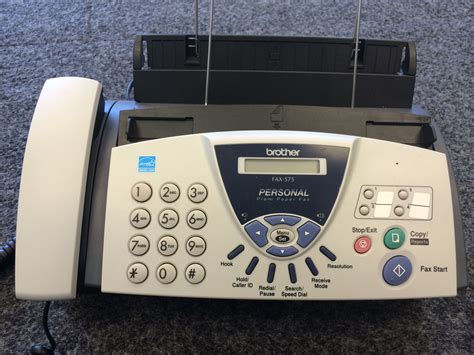 pre owned brother fax machine fax  sold    gadgets