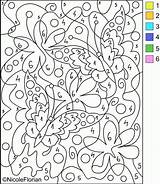 Coloring Number Pages Adults Difficult Kids Colour Print sketch template