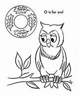 Coloring Owl Pages Alphabet Letter Abc Sheets Animals Activity Printable Color Animal Worksheets Owls Cute Sheet Drawing Print Kindergarten Objects sketch template