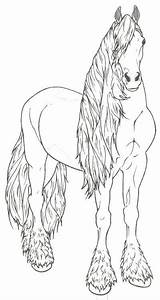Horse Friesian Coloring Pages Pferde Zum Ausmalen Bilder Ausmalbilder Color Ausdrucken Horses Adult Deviantart Animal Sheets Mandala Printable Draw Drawings sketch template