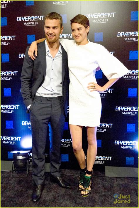 shailene woodley and theo james screen divergent in atlanta photo 649111 photo gallery
