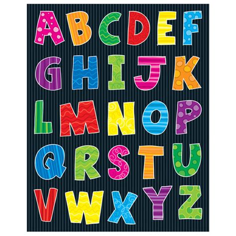 alphabet uppercase letters shape stickers  sti walmartcom