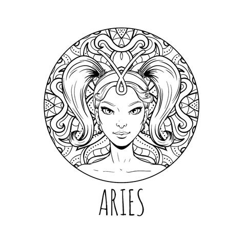 Virgo Coloring Pages Free Printable Coloring Pages For